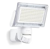 Steinel LED-Strahler XLED Home 1 weiß, Scheinwerfer mit 140° Bewegungsmelder, max. 14 m Reichweite, 1020 lm, 6700 K